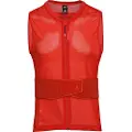 Atomic Live Shield Amid Lite Vest, rygskjold, herre, rød