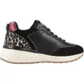 Carmela Carmelatil kvinder. 16244101-NEGRO Træningssko i læder 162441 sort (41), 3-5 cm, Blonder, Casual