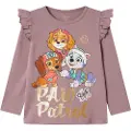 Name It Mini Paw Patrol Top Med Lange Ærmer