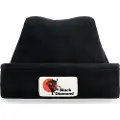 Black Diamond Pointed Fleece Beanie
