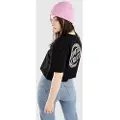 Santa Cruz Bow Dot Crop T-shirt sort