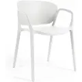 Kave Home - Stol Ania, 4-pak - Hvid - Spisestole - - Homeroom