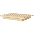 Karup - Seng Kanso med 4 skuffer - Brun - Sengerammer - - Homeroom