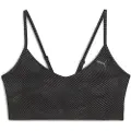 Puma CLOUDSPUN Training Bra Women, Clothing, Black/Aop, L