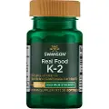 Swanson Health Ægte Mad K-2, 200mcg - 30 bløde kapsler