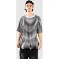 Blue Tomato Striped 180Gsm T-shirt sort