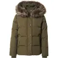 Superdry Superdrytil kvinder. W5011929A Everest 5 Baffle Puffer Jacket grøn (M), Casual, Genanvendt polister, Bæredygtig