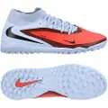 Nike Phantom 6 High Academy-fodboldsko til grus - blå