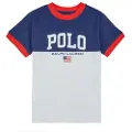 Ralph Lauren T-shirts m. korte ærmer Polo Ralph Lauren SS CN RINGER-KNIT SHIRTS-T-SHIRT barn 14 / 16 Jahre