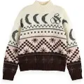 Scotch & Soda Metallic Fair Isle Trøje