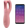 Satisfyer Threesome 4 - smart klitoris vibrator (pink)