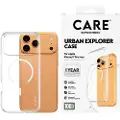 CARE by PanzerGlass Flagship Case Transparent Urban Explorer w. White MagSafe iPhone 17 Pro Max