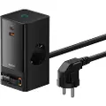 Baseus Tower 5 In 1 Usb-c Vægoplader