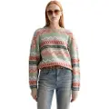 Scotch & Soda Fair Isle Relaxed Fit Trøje