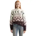 Scotch & Soda Metallic Fair Isle Trøje