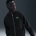 Nike Sportswear-hættetrøje med lynlås i fuld længde til mænd - sort