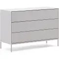 Kave Home - Kommode Vedrana, 3 skuffer - Hvid - Kommoder - - Homeroom