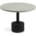 Kave Home - Sidebord Delano Ø 55 cm - Grå - Småborde - - Homeroom