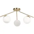 Kave Home - Loftlampe Mahla - Messing - Loftpendler - - Homeroom