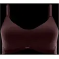 Nike Justerbar Nike Alate Minimalist-sports-bh med let støtte og indlæg til kvinder - brun