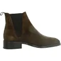 Alpe Alpetil kvinder. 234911 Brune Couture-ankelstøvler i læder (38), 1-3 cm, Ingen, Casual