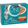 Purina One Fine Tender Rips in Sauce - Kylling/Oksekød - 16 x 85 g