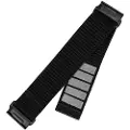 FIXED Nylon rem til Garmin QuickFit 22 mm Sort