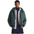 Pepe Jeans Pepe Jeanstil mænd. PM402865 Billy Green Dufflecoat (M), Casual, Grøn, Lange ærmer, Bæredygtig, Genanvendt nylon