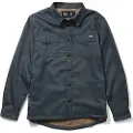 Salty Crew Fathom Tech Shacket Skjorte Med Lange ærmer