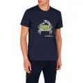 Emporio Armani Emporio Armanitil mænd. EM000574_AF12347 Havdyr T-shirt navy (L), Casual, Polyester, Korte ærmer, Blå