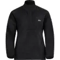 Jack Wolfskin Sumetro, fleecetrøje, dame, sort