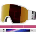 Salomon S/View 3, skibriller, hvid