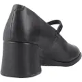 Camper Campertil kvinder. K201799-001 Kora lædersko sort (38), 5-8 cm, Spænder, Casual