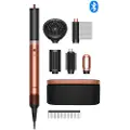 Dyson Ny Dyson Airwrap Co-anda2x multi-styler og hårtørrer - Curly+Coily (Amber Silk)
