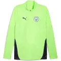 Puma Manchester City Training Quarter-Zip Top Men, Sport, Fizzy Apple/Blue Violet, XS
