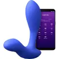 We-vibe Vector+ - genopladelig, smart anal vibrator (blå)