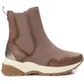 Carmela Carmelatil kvinder. 16117003-TAUPE Ankelstøvler 161170 taupe (35), Brun, 1-3 cm, Splittet læder, Lynlås, Casual