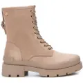 Xti Xtitil kvinder. 14202503-BEIGE XTI WOMAN ANKLE BOOTS 142025 beige (35), Brun, 3-5 cm, Blonder, Lynlås, Casual, Kunstlæder