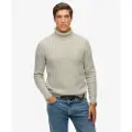 Superdry Superdrytil mænd. M6110711A Merchant beige trøje (XL), Casual, Akryl