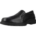 Fluchos Fluchostil mænd. F1606 Lædersko F1606 Sort (41), 1-3 cm, Ingen, Casual