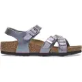 Birkenstock Sandaler til børn BIRKENSTOCK Kumba Kids Saffiano Iridescent Viola barn 37