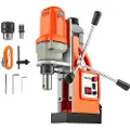 Vevor magnetisk boremaskine, 1200 W, 38 mm borediameter, 10000N Power Mag-boremaskine, 900 o/min. hastighed, med Weldon-skaft, effektiv køling, til metaloverflader, industri og boligforbedring