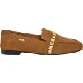 Pepe Jeans Pepe Jeanstil kvinder. PLS10410 Brune Ikus Racer-mokkasiner i læder (37), Fast, Ingen, Casual, Party, Klassisk