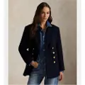 Ralph Lauren Polo Ralph Laurentil kvinder. 211971388001 Dobbeltradet frakke navy (36), Casual, Bomuld, Blå