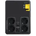 APC Easy Ups Ups-enhed Interaktivt Indgangsstik 1,2 Kva 650 W 4 Ac Stikkontakt(er)