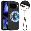 Mtp Products Google Pixel 10 Pro XL Liquid Silikone Cover - MagSafe Kompatibel - Sort