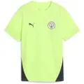 Puma Manchester City Training Jersey Youth, Clothing, Fizzy Apple/Blue Violet, 15-16Y