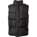 Superdry Superdrytil mænd. M5012246A Tech Padded Vest sort (XXL), Casual, Nylon
