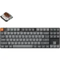 Keychron K1 Max - Low Profile Gateron Brown Kabel & Trådløs Gateron Low Profile 2.0 Brown Nordisk