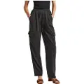 Pepe Jeans Pepe Jeanstil kvinder. PL211738 Cargo-bukser Eva sort (M), Casual, Grå, Lyocell